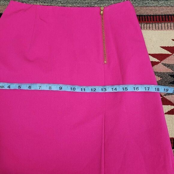 Lilly Pulitzer Passion Pink Arizona Mini Skirt Sz 2 A-line Barbiecore Girly - Picture 9 of 10